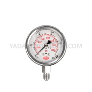 Simga 6 cm Stand Oil Pressure Gauge